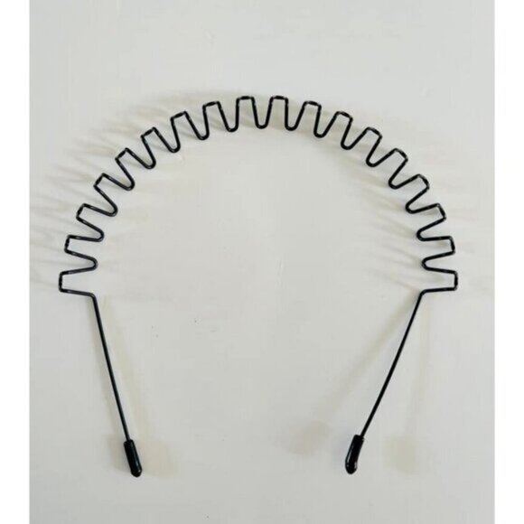 ?Men A-New 6pcs Metal Fashion Unisex Wavy Outdoor Sport Simple Elastic Headband main image 5